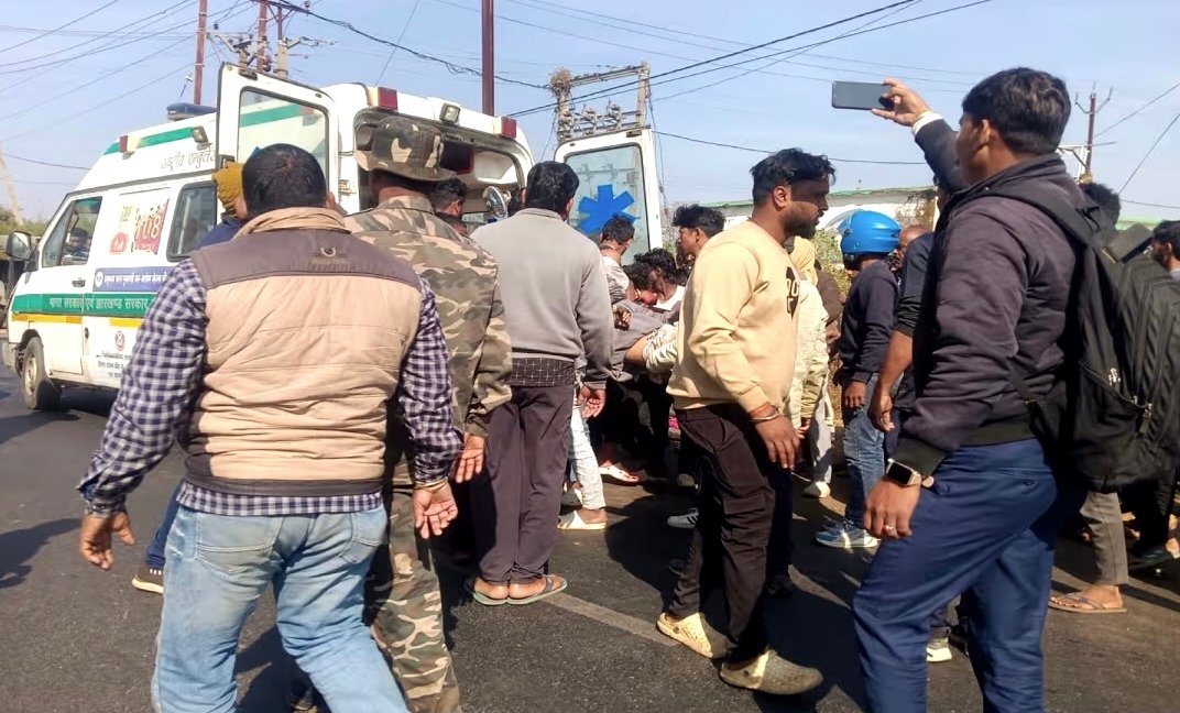 दारू में दो बाइकों की आमने-सामने टक्कर, 24 वर्षीय युवक की मौत